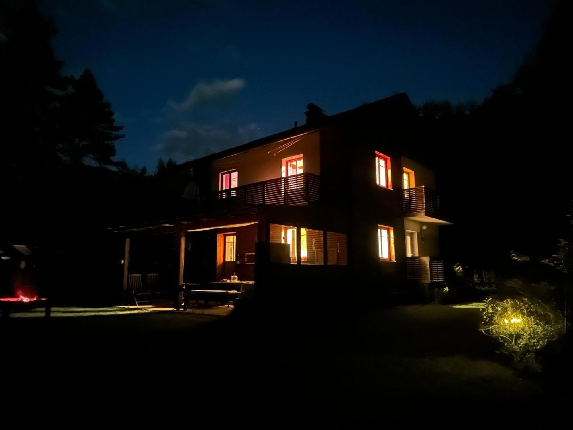 Ferienhaus Im Wald Edelschrott Exterior foto