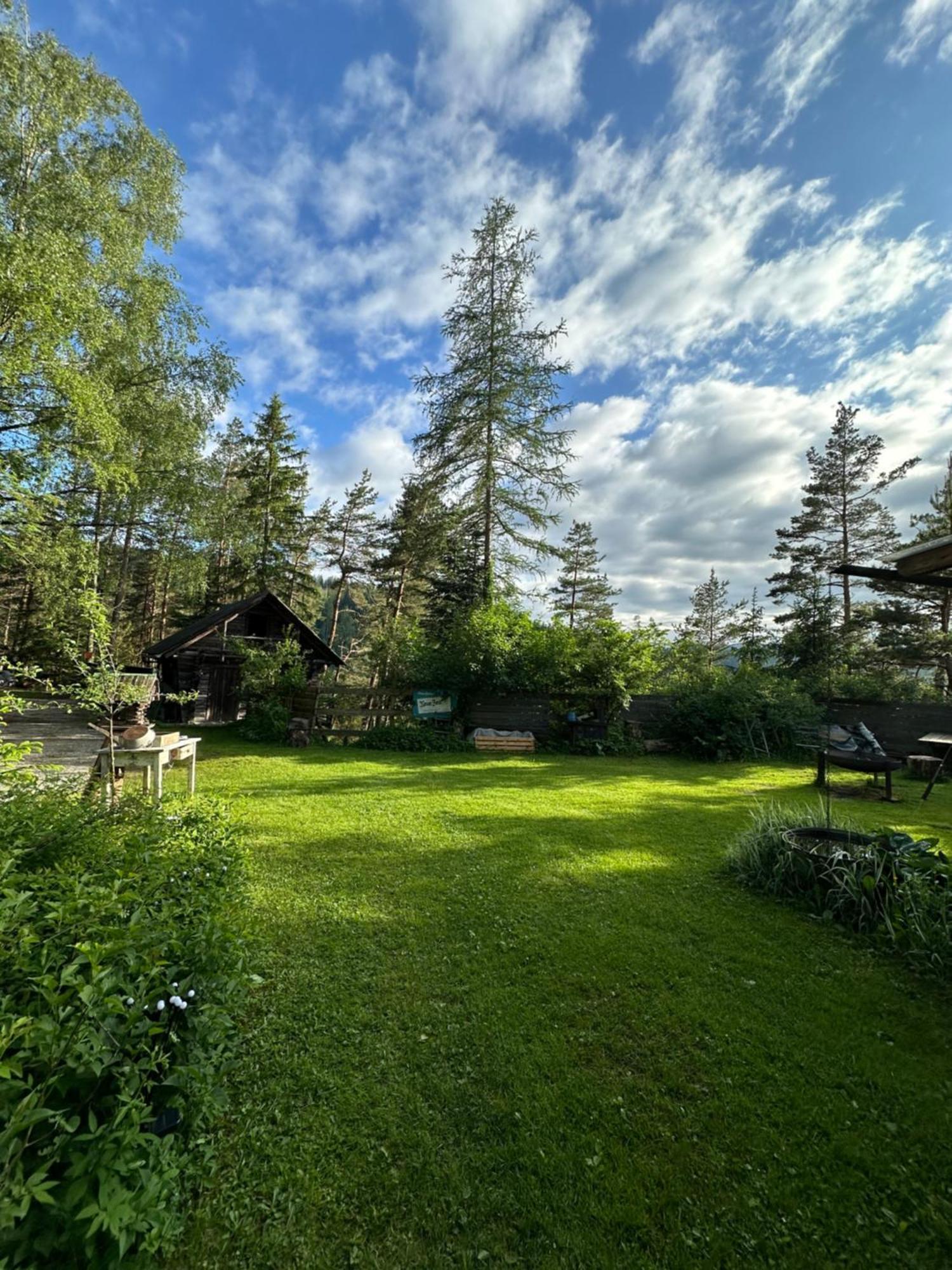 Ferienhaus Im Wald Edelschrott Exterior foto