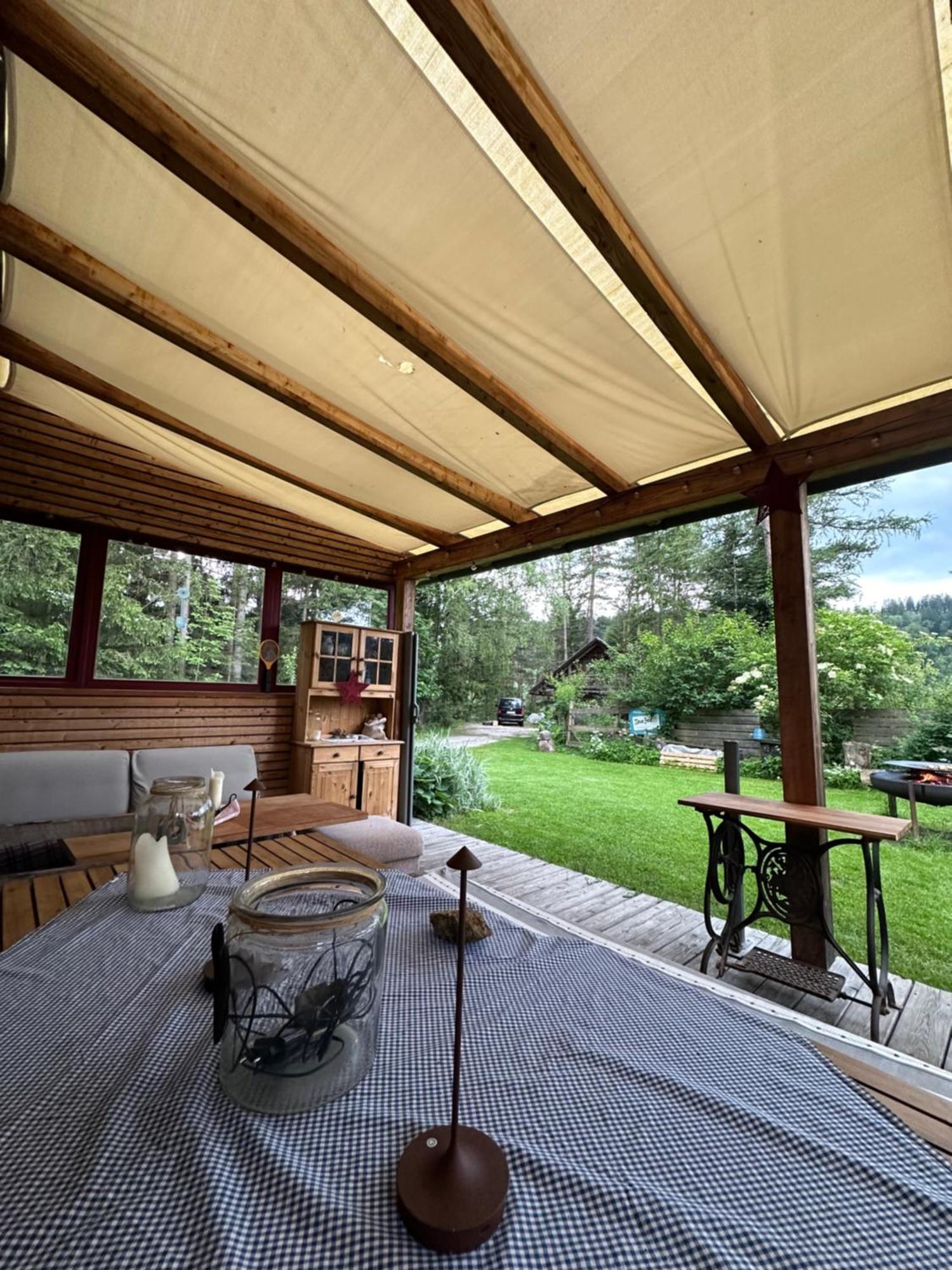 Ferienhaus Im Wald Edelschrott Exterior foto